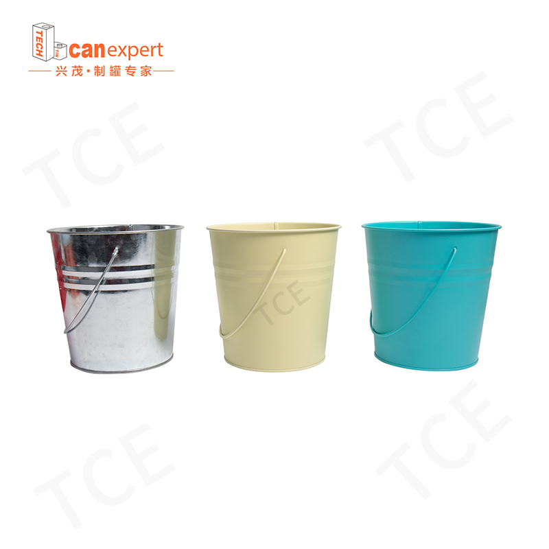 Tce-Wholesale Custom Printed Gift Tin Can komprimerad 0,28 mm Big Capacity Craft Gift Tin Can