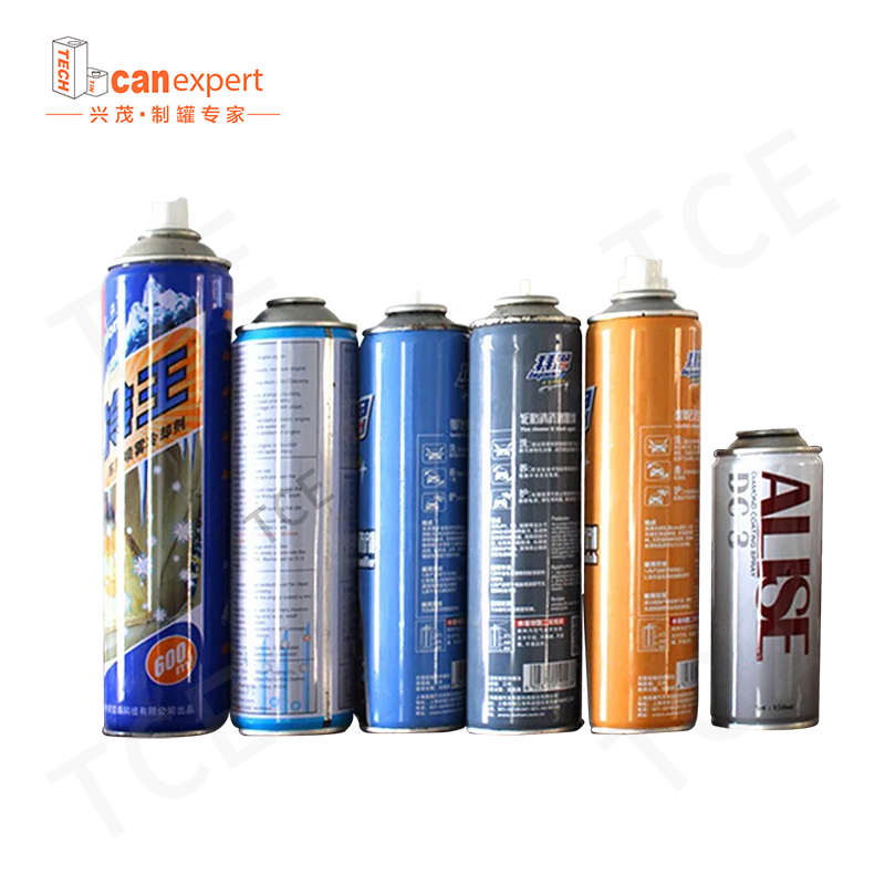 TCE- FACTORY DIRECT SMUFRICATION OLJE TIN CAN 0,28 mm Tjocklek Detergent Aerosol Tin Can